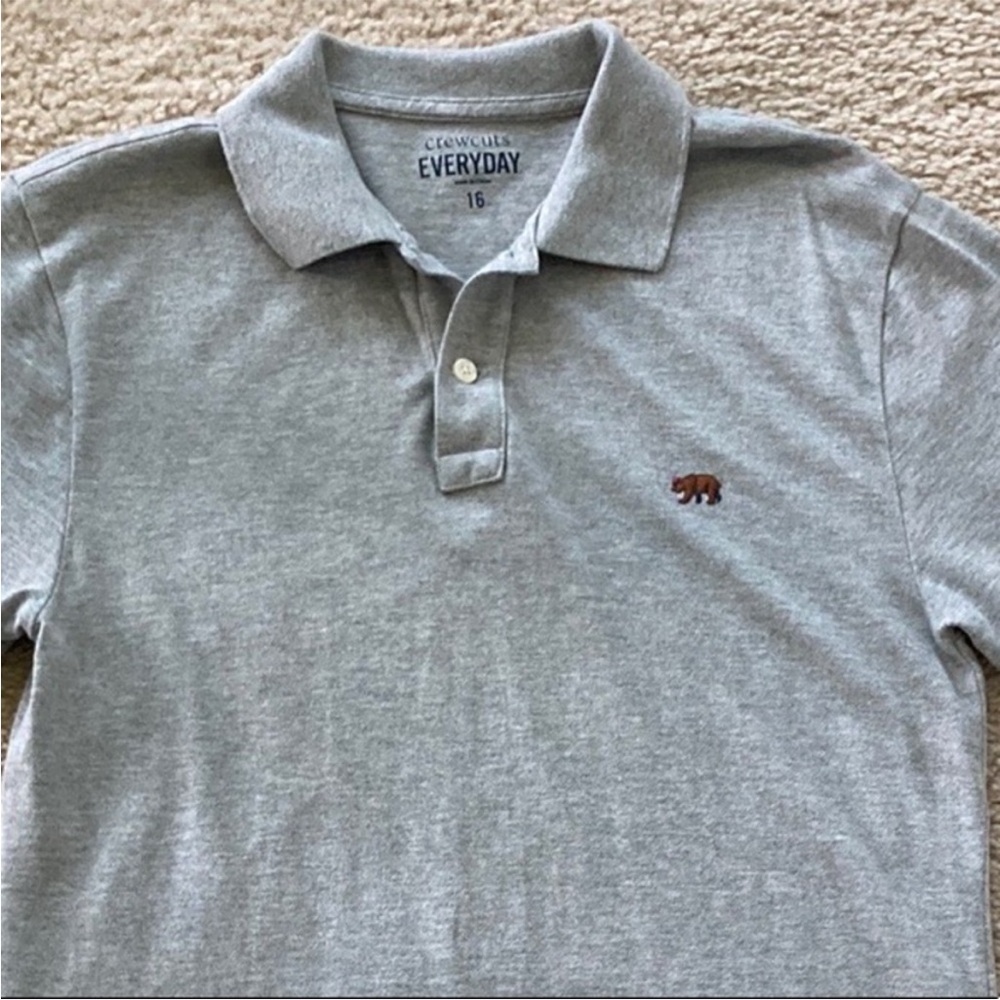 Boys J. Crew Crewcuts Everyday Pique Polo - Picture 2 of 5